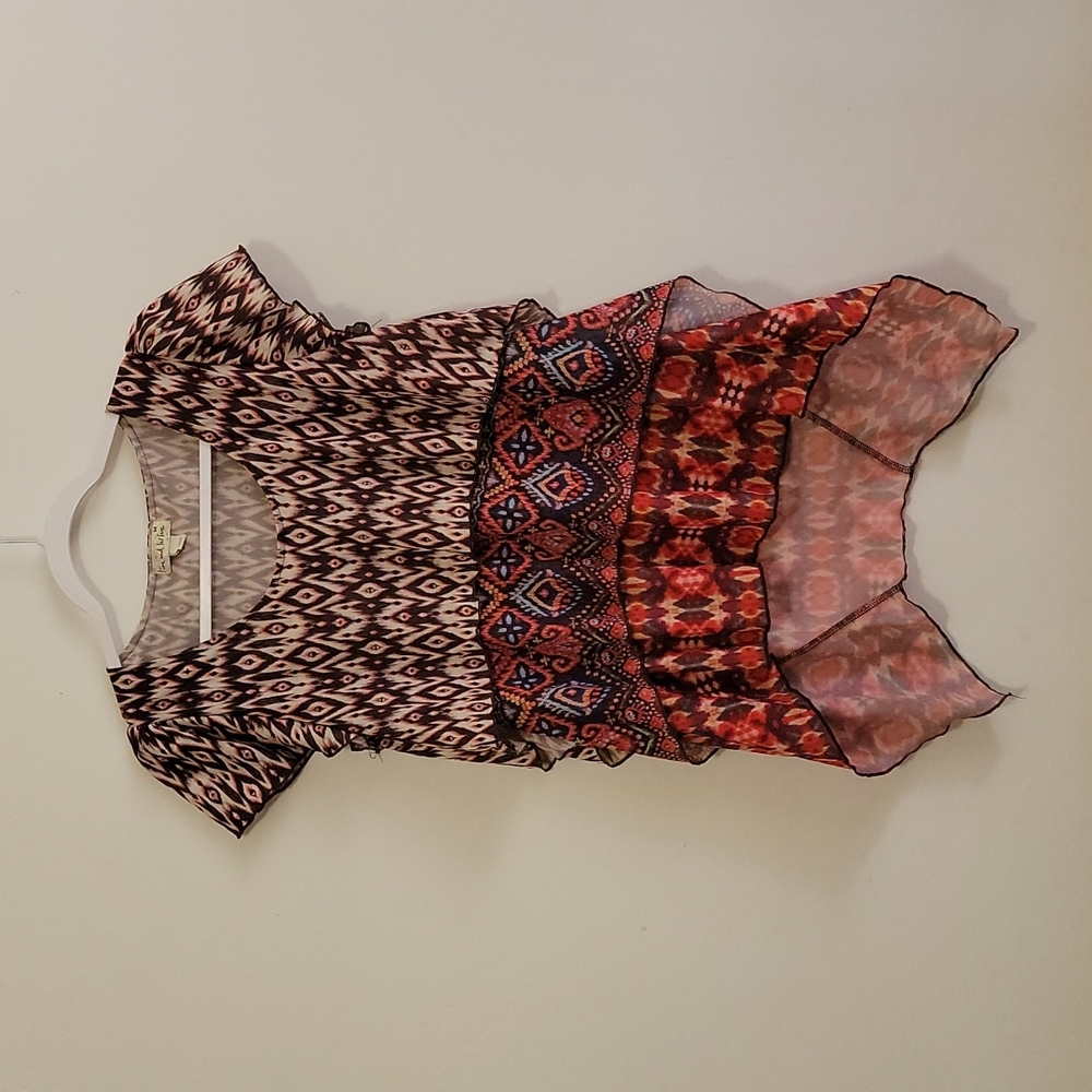 Live and Let Live blouse, Size Medium